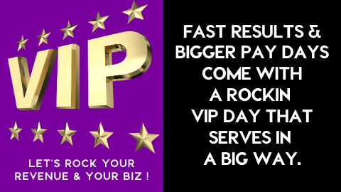 High Ticket Offers: How to Create a Rockin VIP DAY for High-Performing Clients (and profit big)!